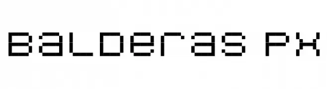 Balderas Px  免费字体下载