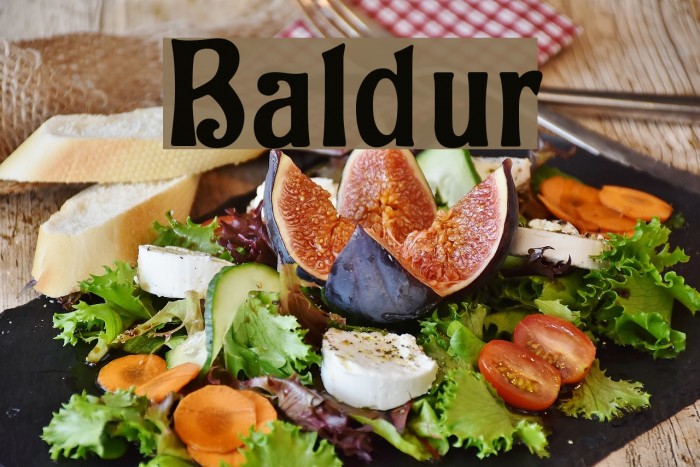 Baldur Font examples