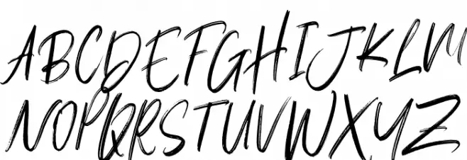 Balecimo Personal Use Regular Schriftart Groß