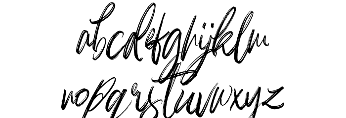 Balecimo Personal Use Regular Font LOWERCASE