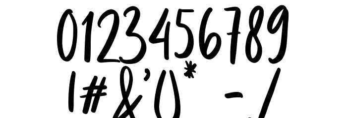 Balency Hanimasa Font OTHER CHARS