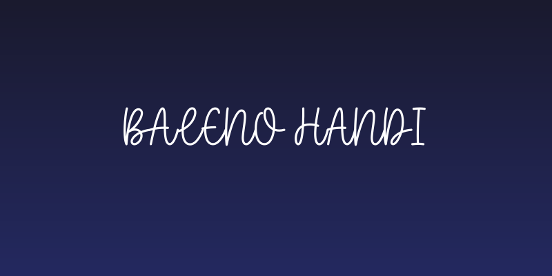 Baleno Handi Social Header