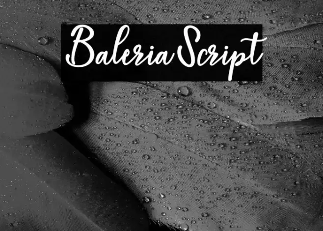 BaleriaScript Example 2