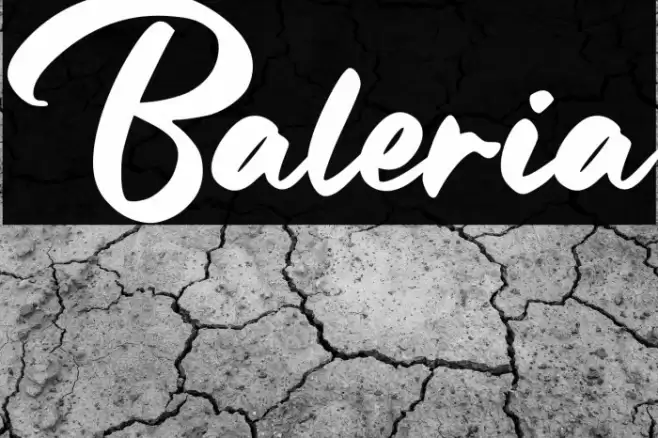 Baleria Font examples