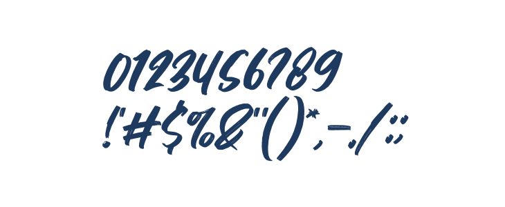 Balestic Italic Other Characters