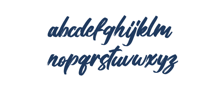 Balestic Italic Lowercase
