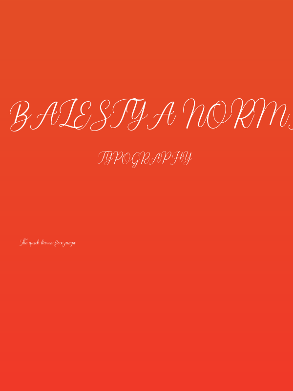 Balestya normal Poster