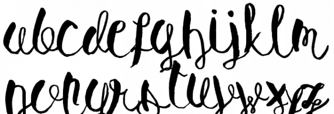 Baley Sun Font LOWERCASE