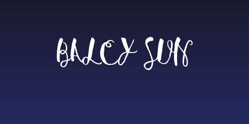 Baley Sun Social Header