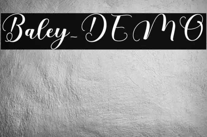 Baley_DEMO Example 2