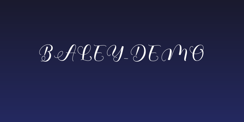Baley_DEMO Social Header