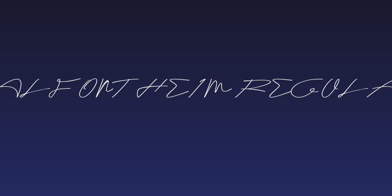 Balfontheim Regular Social Header