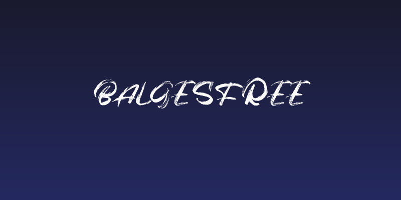 BalgesFREE Social Header