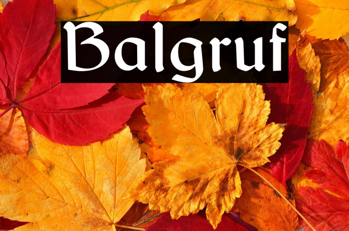 Balgruf Example 3