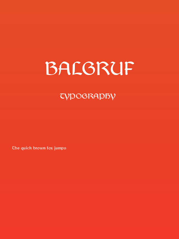 Balgruf Poster