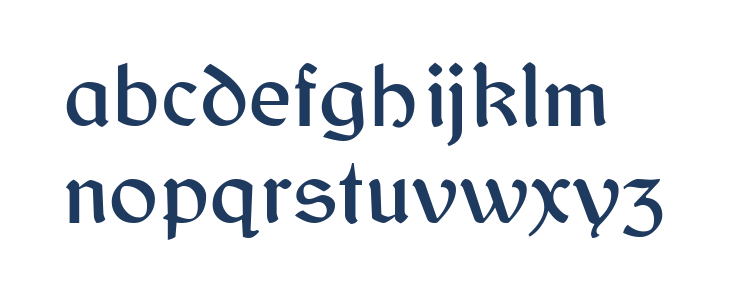 Balgruf Lowercase