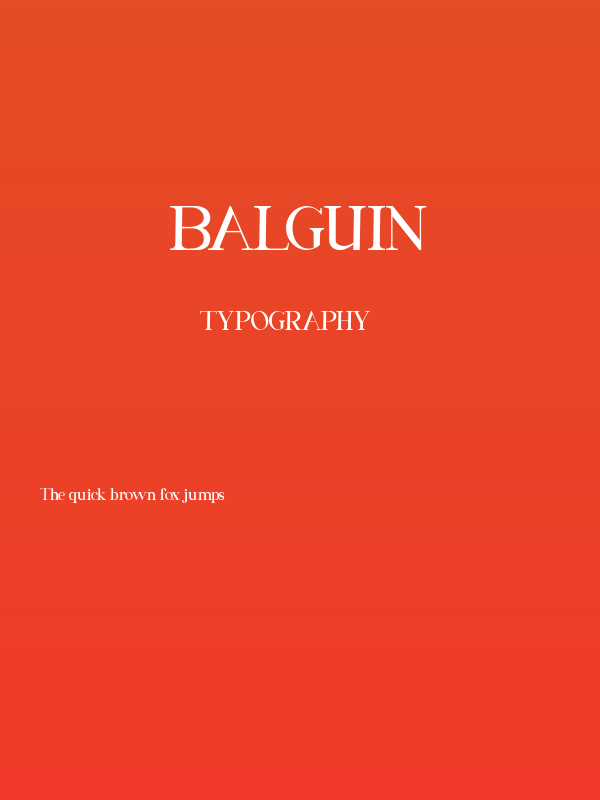 Balguin Poster
