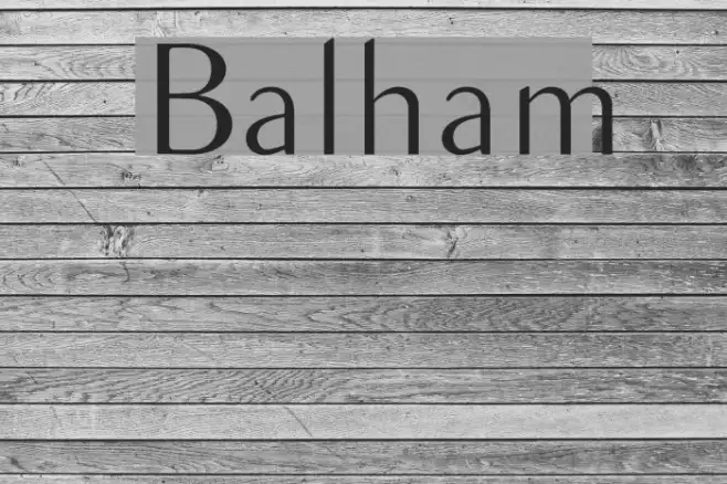Balham Example 2
