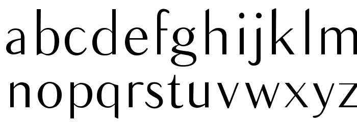 Balham Font LOWERCASE