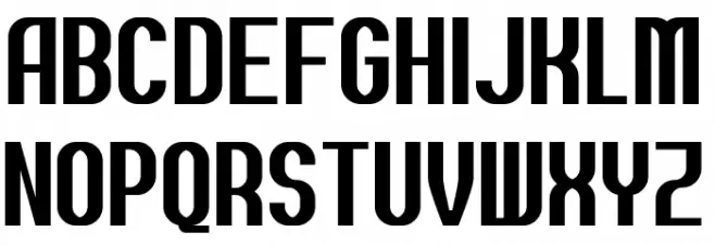 Balhattan फ़ॉन्ट लोअरकेस