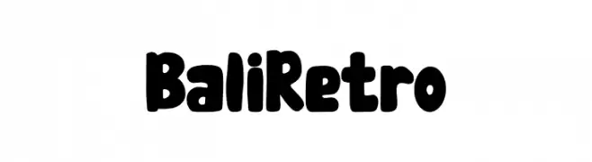Bali Retro  Free Fonts Download