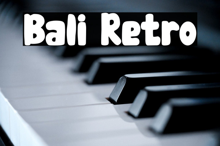 Bali Retro Example 1