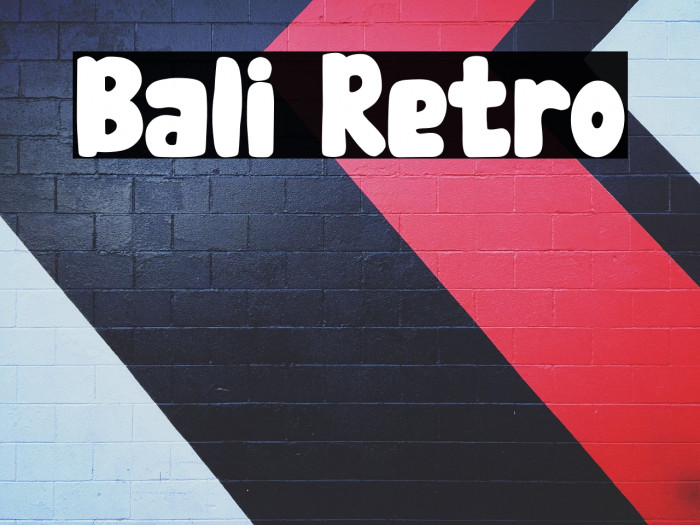 Bali Retro Example 2