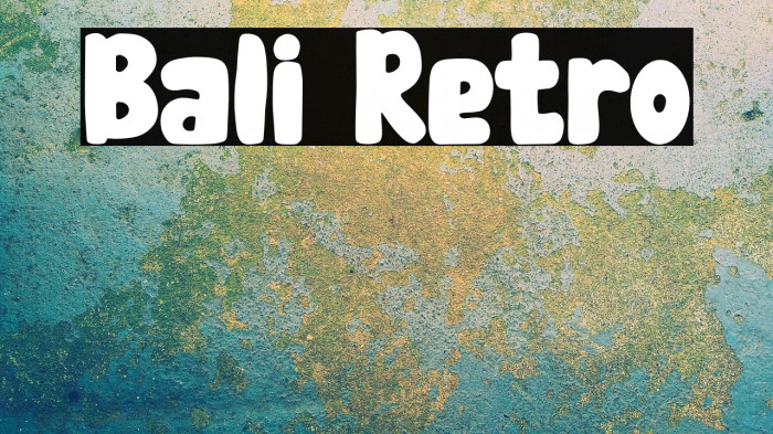 Bali Retro Example 3