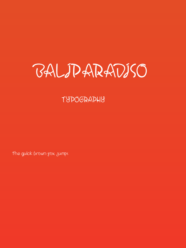 BaliParadiso Poster