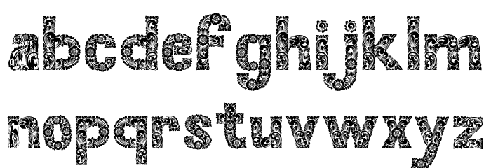 Balian personal use Regular Font LOWERCASE