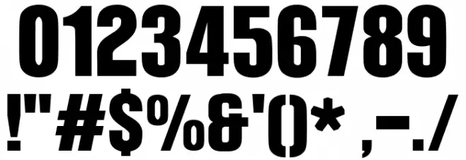 Balibold-Regular Font OTHER CHARS