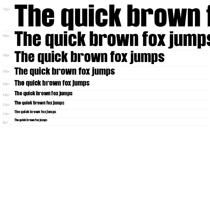 Balibold-Regular Waterfall