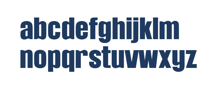 Balibold-Regular Lowercase