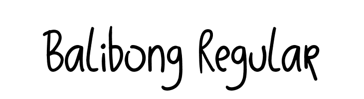 Balibong Regular  免费字体下载