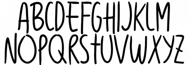 Balibong Regular Font Litere mari