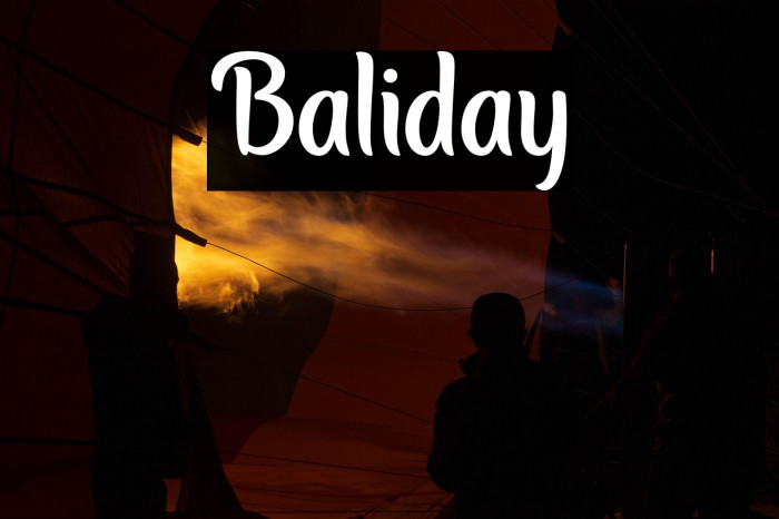Baliday Example 2