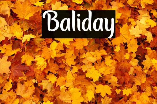 Baliday Example 3