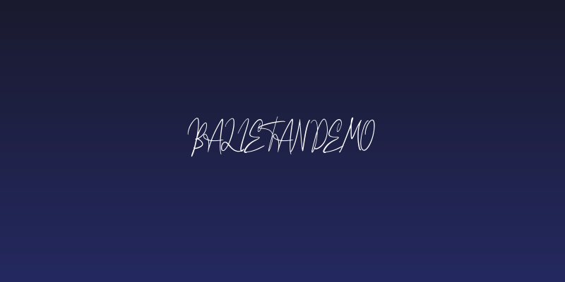 Balietan Demo Social Header