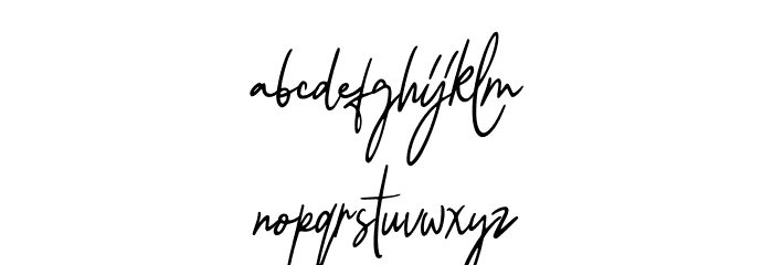 Balietan Demo Font LOWERCASE