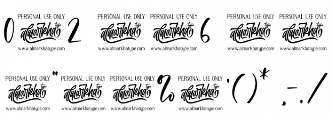 Balietta Font OTHER CHARS