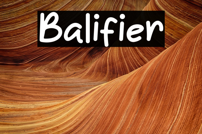 Balifier Example 1