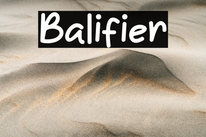 Balifier Example 3