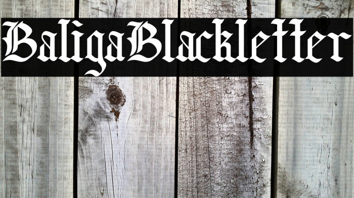 Baliga Blackletter Example 3
