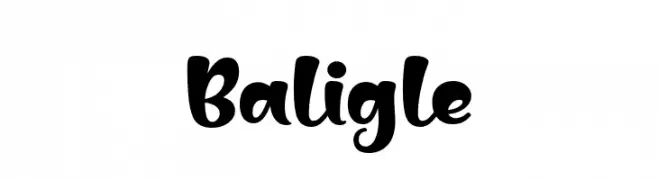 Baligle  नि: शुल्क फ़ॉन्ट्स डाउनलोड