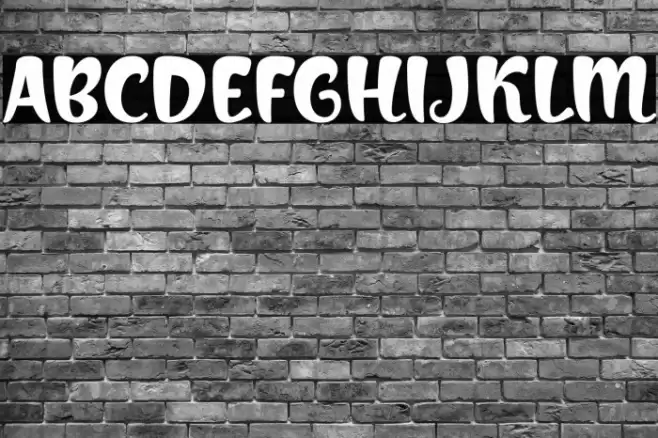 Baligle Font examples