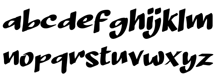 Balik Awan Font LOWERCASE