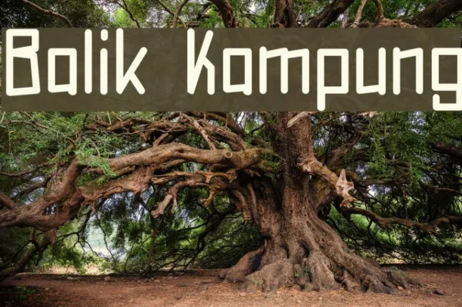 Balik Kampung Example 2
