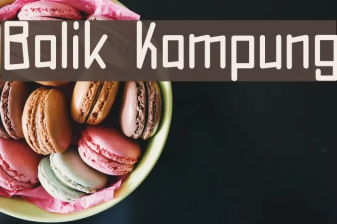 Balik Kampung Example 3