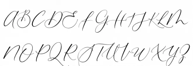 Baliland Schriftart Groß