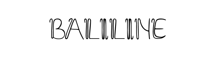 Baliline  Скачать бесплатные шрифты